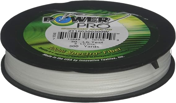 Power Pro 21100150150W Spectra Braided Fishing Line 15Lb 150 Yd, Multicolor
