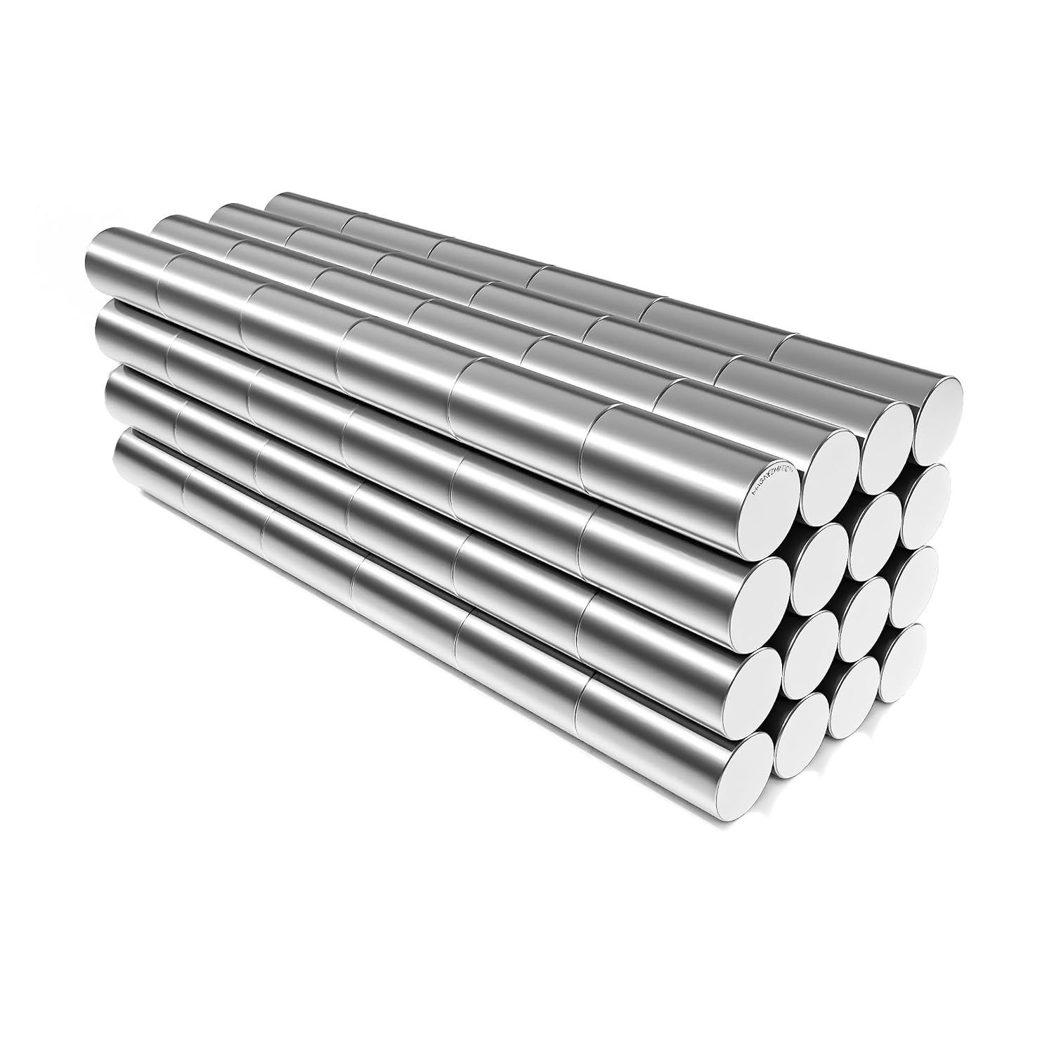Cylinder Rod Magnets 3x6mm - Magnetic Pins Tacks Sticks Adhesive Holder Lifter Fastener Magnet Cylinders 18x14 100 Pack