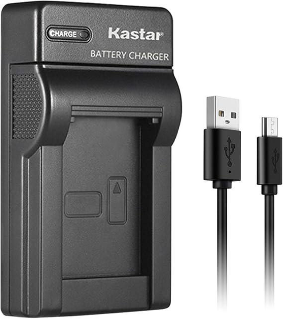 Kastar Slim USB Charger for Samsung SLB-07 SLB-07B SLB-07EP SLB-07A SLB07A and Samsung PL150 PL151 ST45 ST50 ST500 ST550 ST560 ST600 TL100 TL210 TL220 TL225 TL90 Cameras
