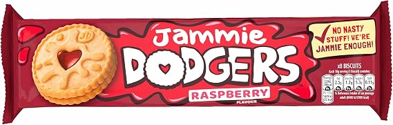 Jammie Dodgers Raspberry Flavour - 18x140g