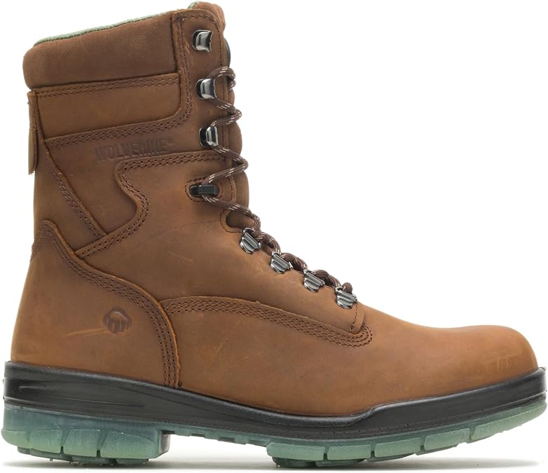 Wolverine I-90 DuraShocks Waterproof Insulated Steel Toe 8" Work Boot Men's