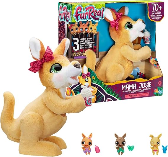 FurReal E6724 Interactive Electric Plush Toy - Kangaroo Mama Josie