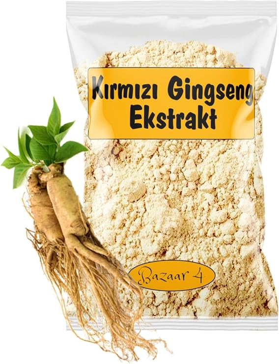 Bazaar 4 Ginseng Ekstrakt Kırmızı Red Korean Ginseng 25 Gr