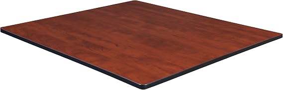 Romig 48 in. Square Laminate Double Sided Table Top- Cherry or Maple