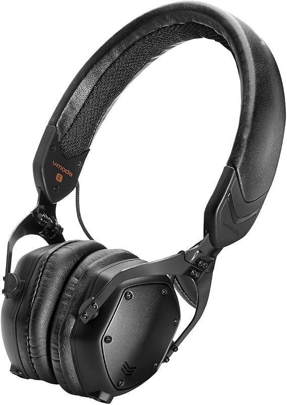 V-MODA XS Metal Noise Isolating On Ear Headphones - Matte Black