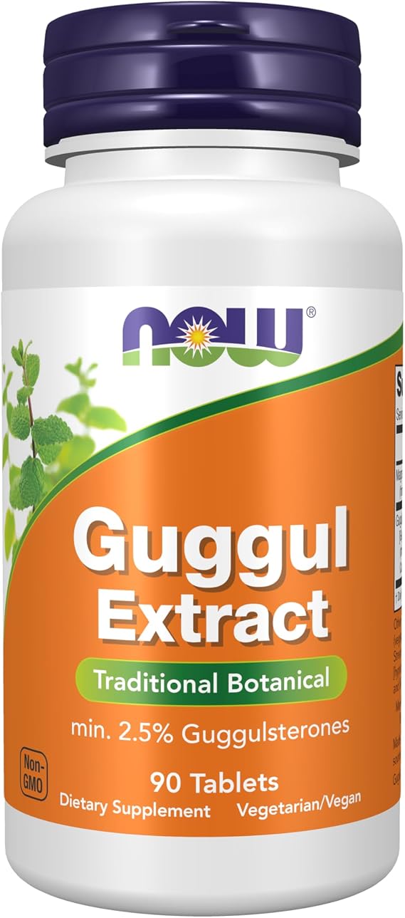 Now Supplements, Guggul Extract 500 mg per Tablet, 90 Tablets