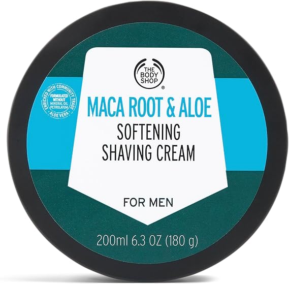 THE BODY SHOP Maca Root & Aloe Softening Shaving Cream 200 ml