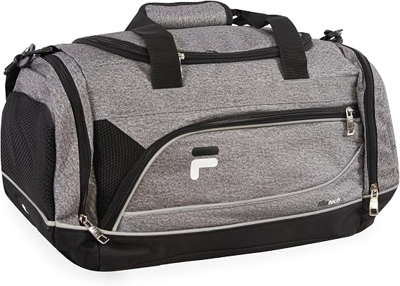 Fila Sprinter 19" Sport Duffel Bag, Black/Teal