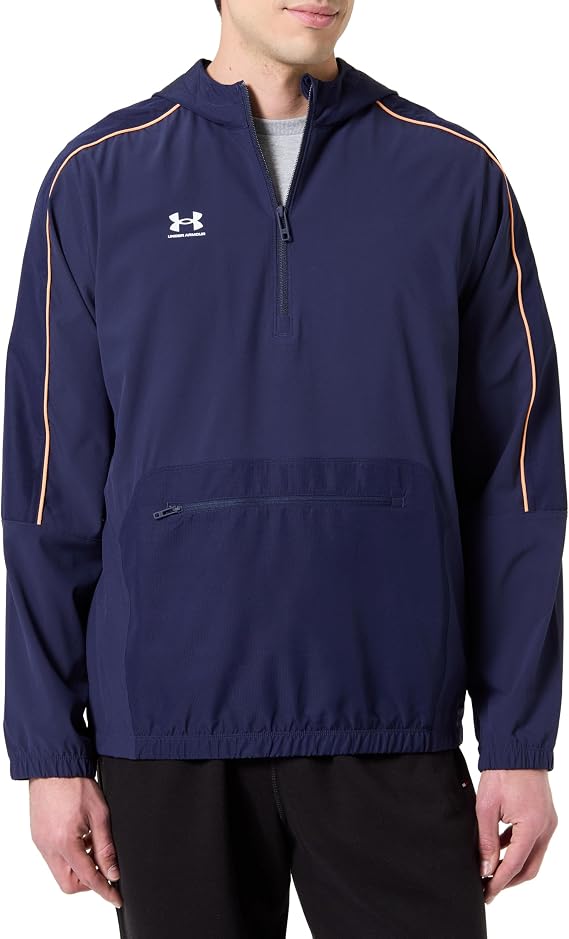 Under Armour Men's Ua M Challenger Warmup Jkt Hooded Sweatshirt (pack of 1)