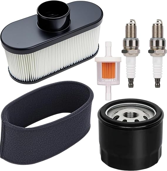 FR691V Air Filter Tune Up Kit Fits for Kawasaki FR730V FR651V FS481V FS541V FS730V FS651V FS691V FS600V Engine Parts with 49065-7007 Oil Filter and 11013-0752 Air Filter FR691V Oil Change Kit