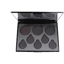 Empty Magnetic Compact Palette Refillable Case for Eyeshadow, Blush & Powder Inserts | 2, 3, 5 & 8 Wells