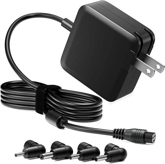 Powseed Laptop Charger 65W Replacement for Asus VivoBook Zenbook Power Cord