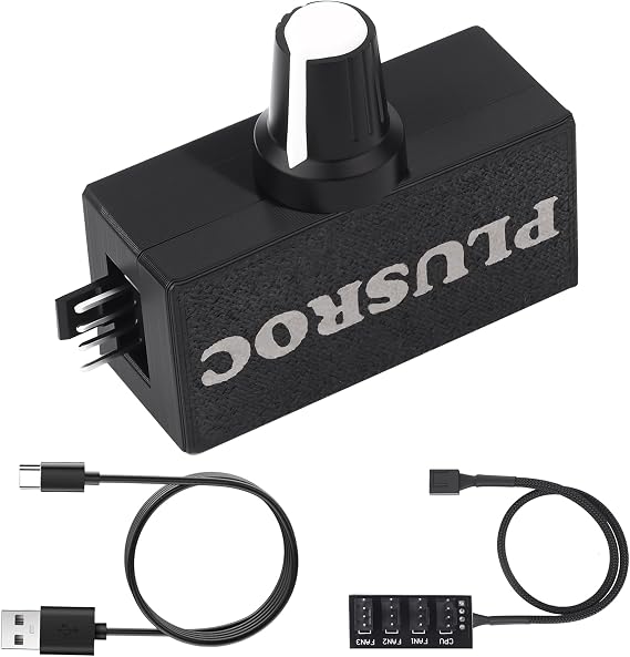PlusRoc 12V PWM PC Fan Controller, 8W Output(Lite)