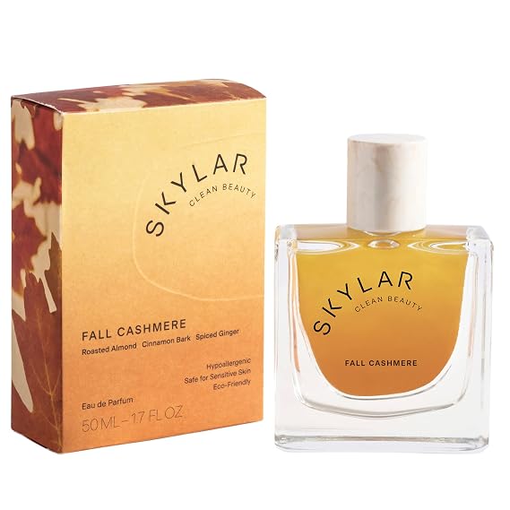 Skylar Fall Cashmere, Eau de Parfum for Women, Vanilla, Clean, 1.7 Fl oz