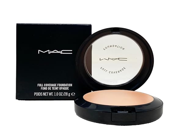 M.A.C Cosmetics Full Coverage Foundation - W10 (very fair with neutral rosy undertones for light skin) 1 Oz/28g