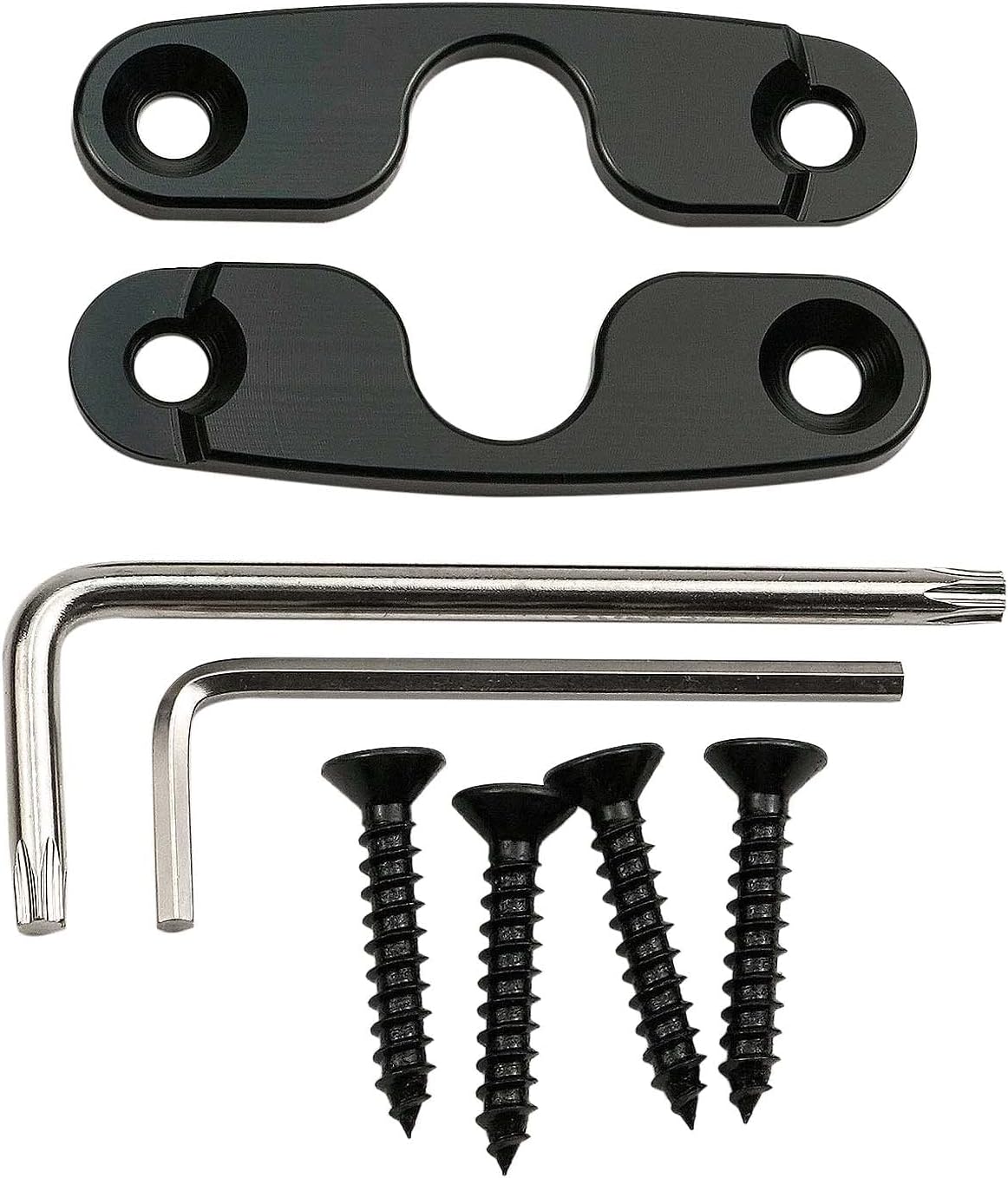 Sun Visor Repair Kit Heavy Duty Sun Visor Clips Compatible with Gladiator 2020-2022, Je-ep Wrangler JK 2018, Wrangler 2018-2022 Aluminum Alloy 2 Pack