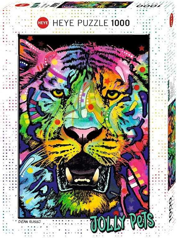 Heye 29766 "Wild Tiger Puzzle (1000-Piece), 70 x 50 x 0.2 centimetres