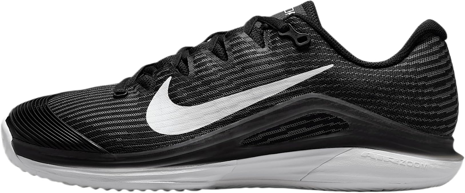 Nike Vapor 12 Women's Clay Court Tennis Shoes (HQ6027-001, Black/Dark Smoke Grey/White) Size 10.5