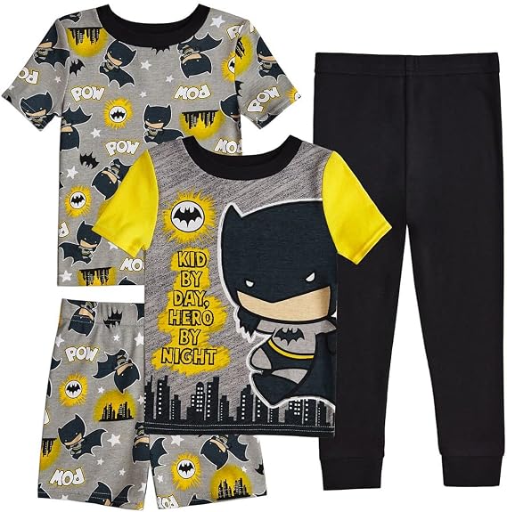 DC Comics Batman Kid Batman Toddler Pajama Set