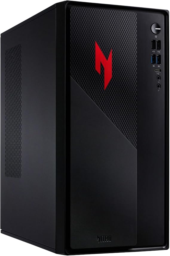 Acer Nitro N20 | Intel Core i5-13420H | 16GB RAM | 512GB SSD | GeForce RTX 5060 | Windows 11 Gaming Desktop PC