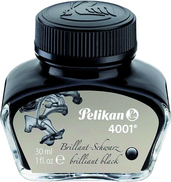 Pelikan mürekkep 4001, 30 ml, parlak siyah, 1 cam