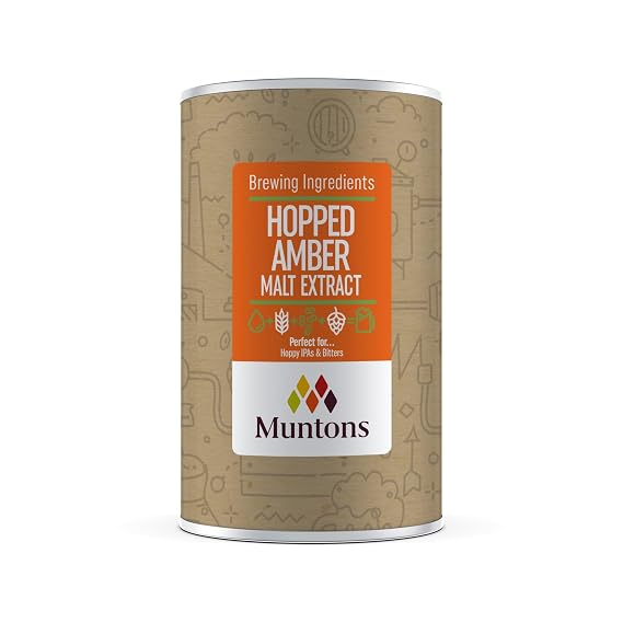 Muntons Brewing Ingredients - Malt Extract Hopped Amber