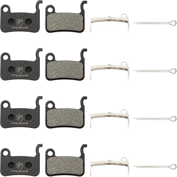 Bike Brake Pads for Zoom Shimano Deore XT LX Alfine Saint 4 Pairs