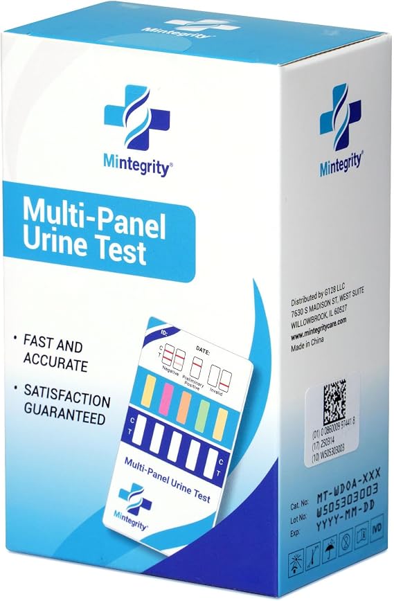 [10pk] - 12-Panel Multi-Drug Accurate Urine at Home Dip Test Kit (AMP/BAR/BUP/BZO/COC/mAMP/MDMA/MTD/OPI/OXY/PCP/THC) #MT-WDOA-6124