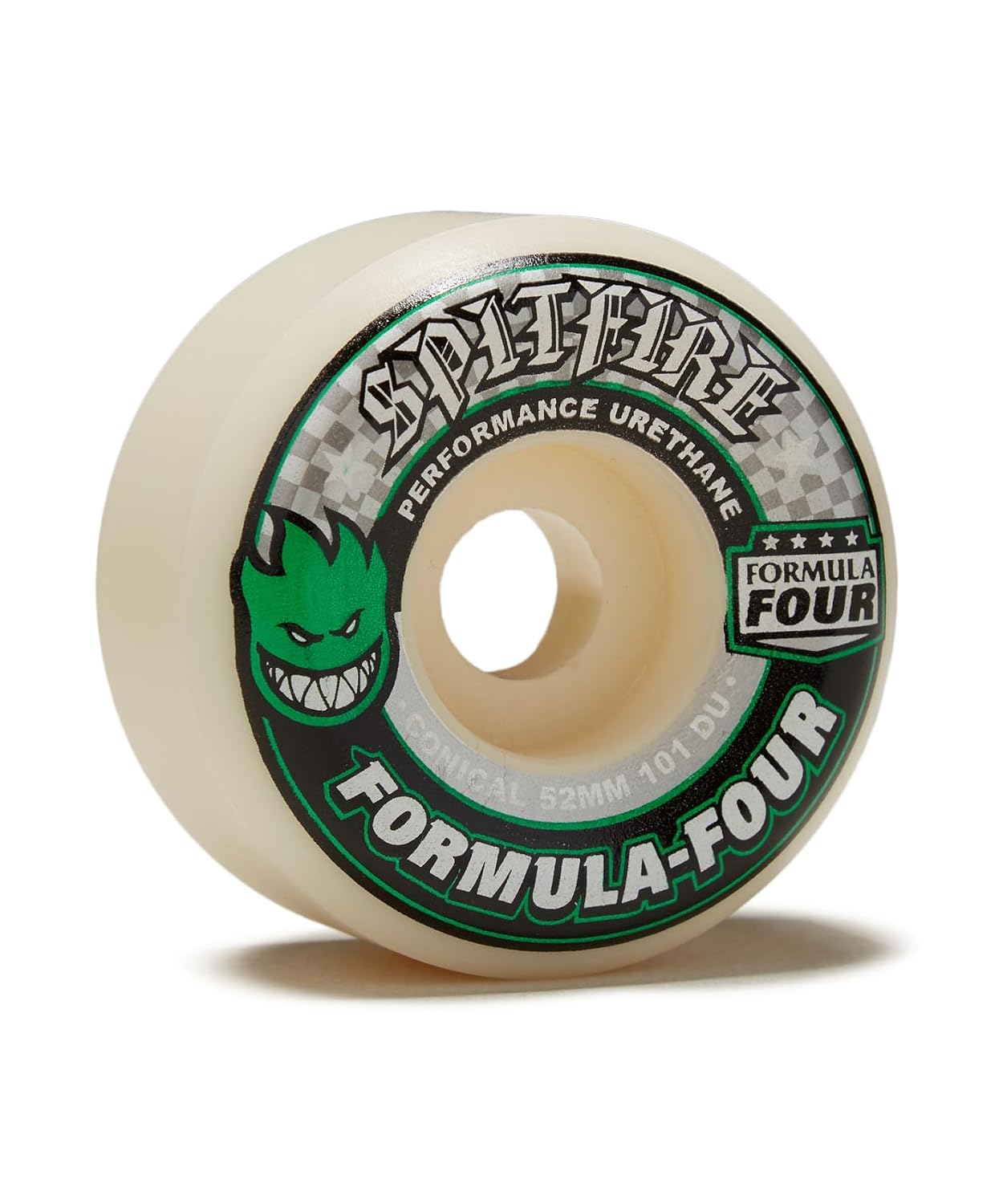 Spitfire Formula Four 101D Wheels ConicalGreen 52mm