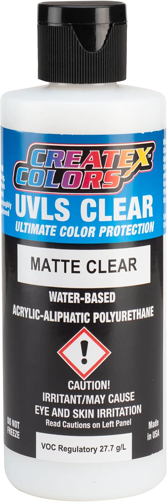 Createx Airbrush Paint, UVLS Matt Clear, 2 Oz (4052-02)