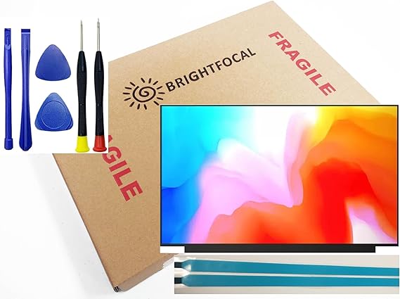 New Screen Replacement for NV156FHM-N48 15.6 FHD Full-HD IPS Non-Touch 1920 x 1080 1080p Matte LCD LED Display with Tape and Tool