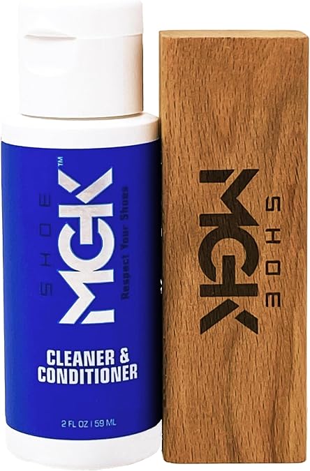 Shoe MGK Shoe Cleaner 2 oz and Brush Kit for Easy Shoe Cleaning on the Go