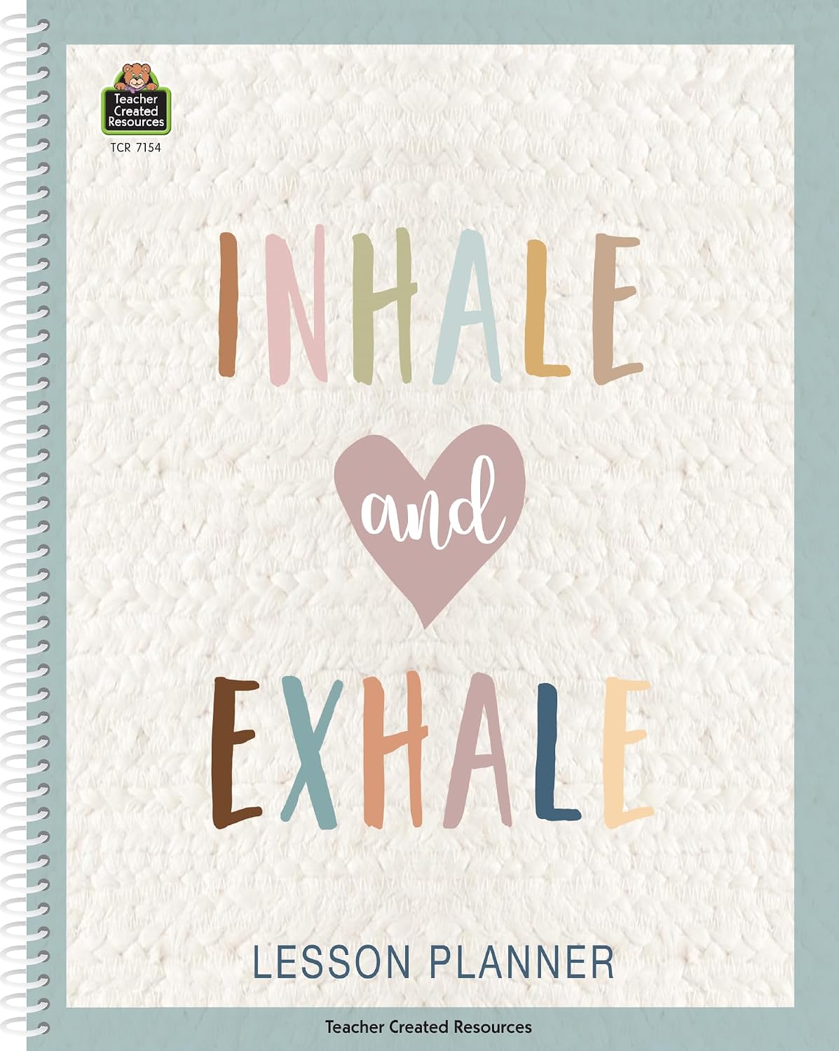 Teacher Created Resources Everyone is Welcome Lesson Planner, 8.5-inch x 11-inch, 112 Pages TCR7154