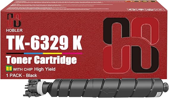 TK6329 Toner Cartridges Compatible for Kyocera TK-6329 TK-6329K Toner Cartridge Work for Kyocera TASKalfa 4002i 5002i 6002i 4003i 5003i 6003i Printers, blue