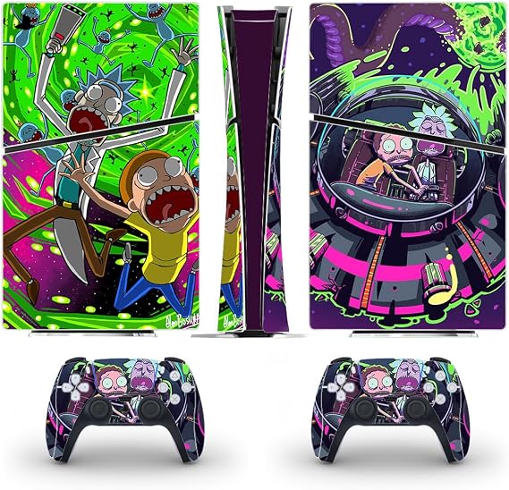 PEYANZ Vinyl Skin Compatible with PS5 Slim (Digital Edition) | HD Print, Scratch Resistant, Bubble-Free Application