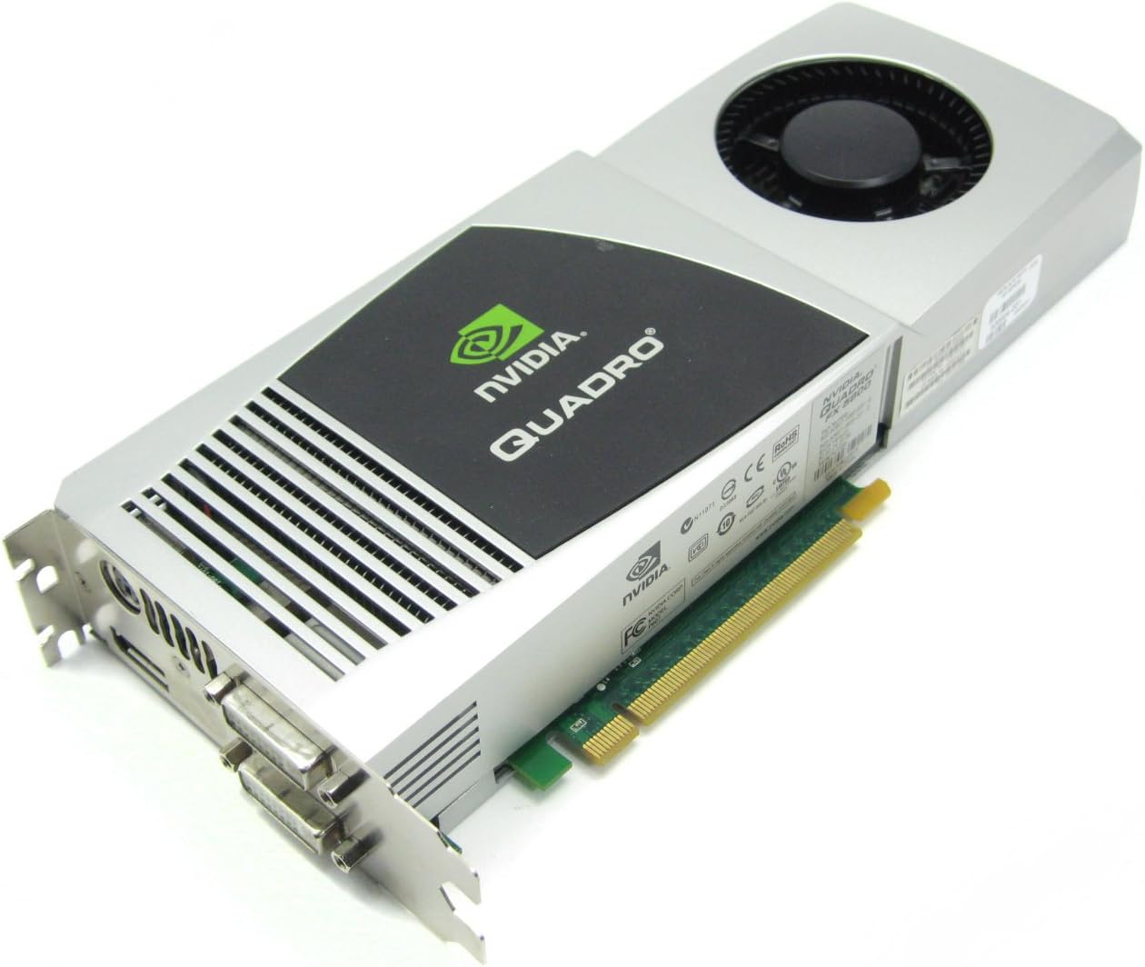 nVIDIA Quadro 4GB 536797001 FX5800 PCI-E x16 Dual DVI DP TV Graphics Card 536797-001