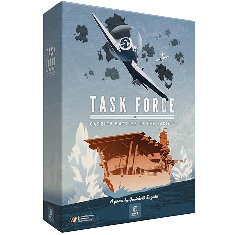 VUCA SIMULATIONS, Task Force, Carrier battles in the pacific, Tabletop Game