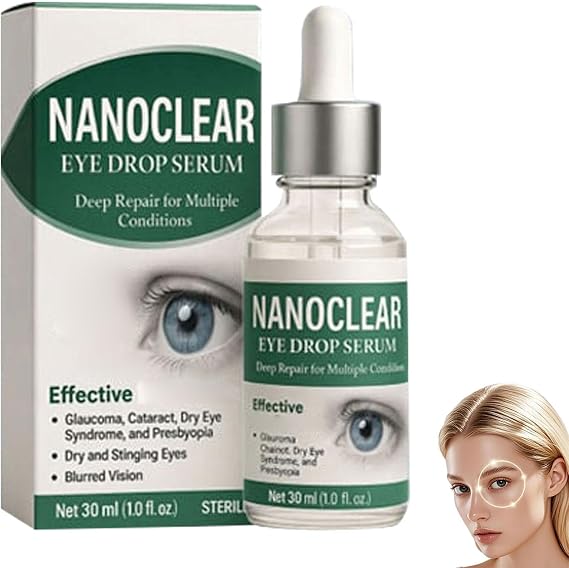 NanoClear Eye Drops, Nano eye drops Serum, Gentle and Effective