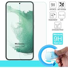 Microsonic Samsung Galaxy S22 Nano Glass Cam Ekran Koruyucu [Galaxy S22 ile Uyumlu Ekran Koruyucu]