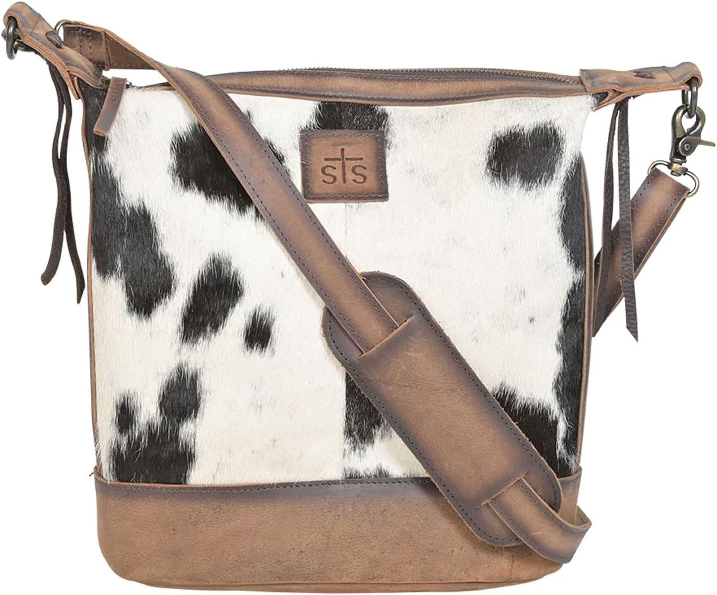 STS Ranchwear Womens Mailbag TornadoCowhide Leather Tote Bag