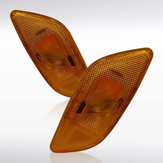 Autozensation Side Marker Lights For 2002-2003 Subaru Impreza WRX RS Amber