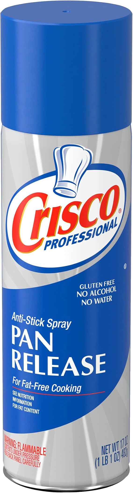 Crisco Professional No-Stick Cooking Spray, Cooking Pro, 17 Ounce