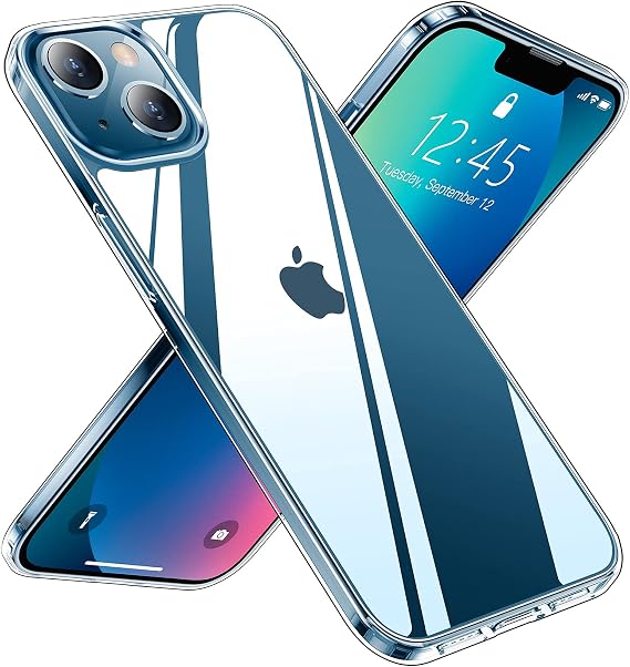 Red2Fire for iPhone 13Case, Clear [Military Grade Drop Protection] Dual Layer Heavy Duty Full Body Shockproof Phone Case for iPhone 13 6.1"