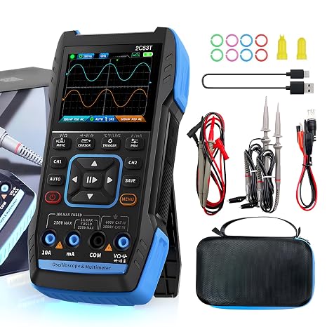 2C53T Upgrade Handheld Oscilloscope/Multimeter/DDS Generator, Oscilloscope