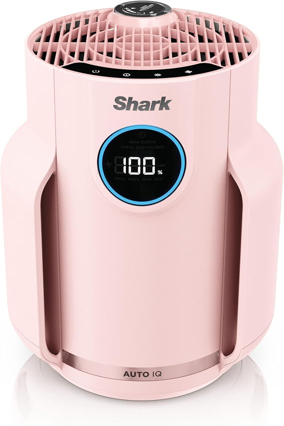 Shark NeverChange5 Compact Pro Hava Temizleyici - Rose HP072EUPK