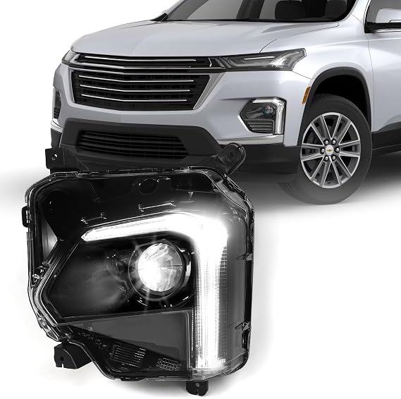 LED Headlight Compatible with Chevy Traverse 2022 2023 2024 LH