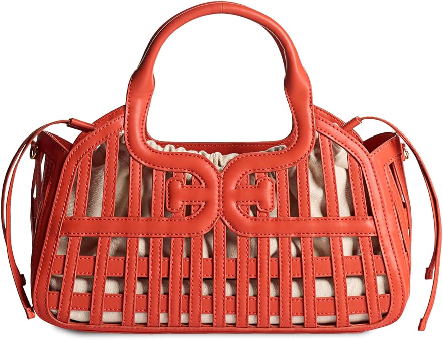 Sam Edelman Marlowe Basket (With Canvas Clutch Insert) Handbag
