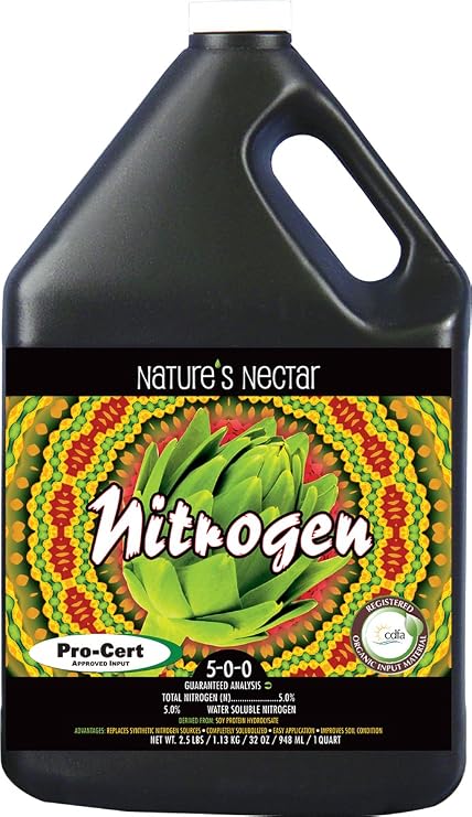 Nature's Nectar Nitrogen 5-0-0, 1 gal