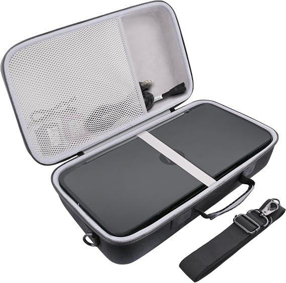 Khanka Case for HP OfficeJet 200 Mobile Printer,Hard Travel Carrying Storage Bag with Carry Handle and Shoulder Strap,Case Only