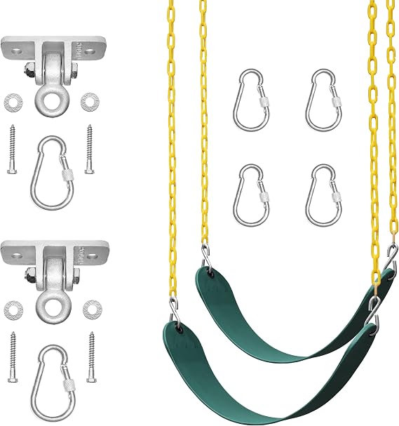 Green 2 Pack Swing and 2 Pack Swing Hanger